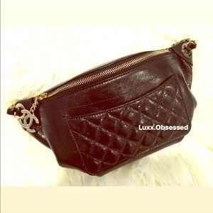 ❌SOLD❌ Pre-❤️ CHANEL beltbag black with GHW